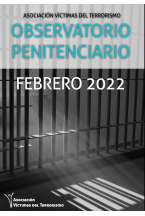 OBSERVATORIO DE POLÍTICA PENITENCIARIA DE LA AVT - FEBRERO 2022